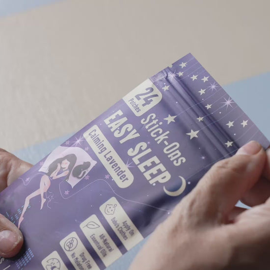 Video: Deep Sleep søvnplaster pakkes ud og sættes på